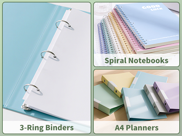 3-Hole Punched Notebook Paper
