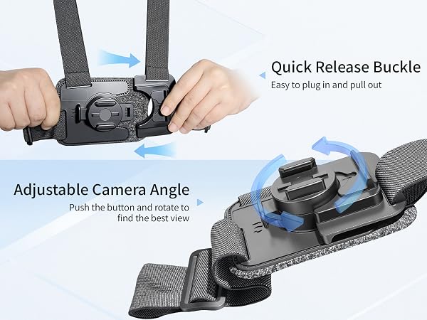 quick release and adjustable