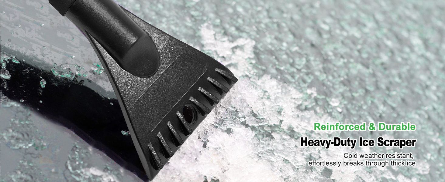 snow brush ice scraper