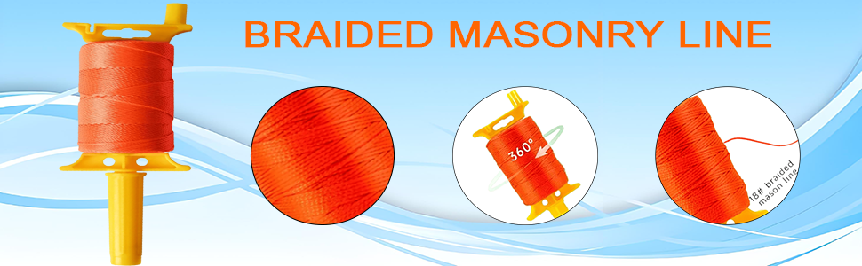 Mason Line with Handle, Reloadable Reel