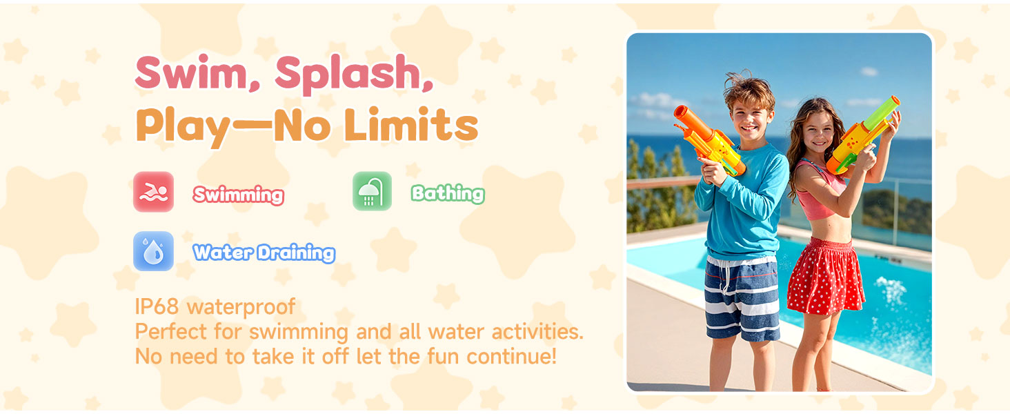 Smart Watch for kids IP68 Waterproof