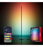 SwitchBot Smart Floor Lamp RGBICWW Voice/App Controlled Works with Alexa, Apple Home & Google, Ma...