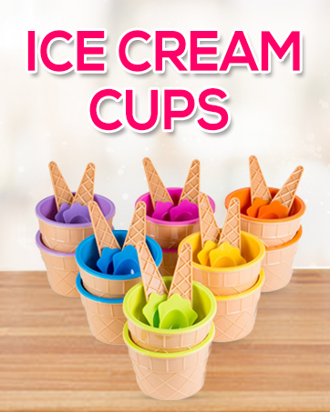 ice cream cups