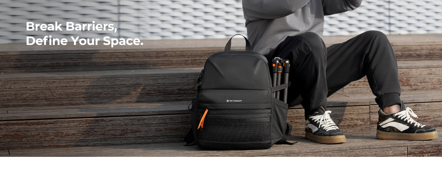 25L Camera Bag with 15.8" Laptop Compartment