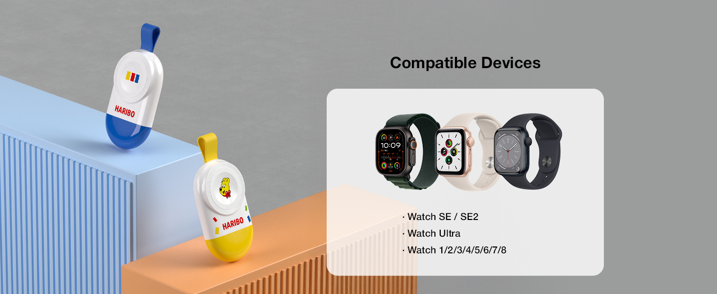 Haribo Wireless Charger for Apple Watch