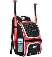 Ciihars Youth Baseball Bag - Baseball Backpack Bat & Glove Holder, T-Ball & Softball Equipment & ...