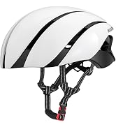 ROCKBROS Adult Bike Helmet Streamlined Aerodynamic, Comfortable Y - Shaped Strap Cycling Helmet f...