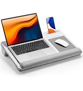 HUANUO Lap Desk - Fits up to 17 inches Laptop Desk, Built in Mouse Pad & Wrist Pad for Notebook, ...