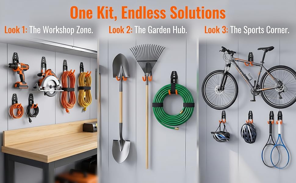 garage hooks for hanging