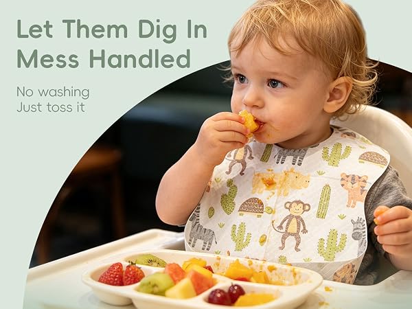 baby bibs disposable baby bibs boy girl feeding bibs baby smock bib eating apron