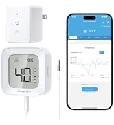 GoveeLife WiFi Refrigerator Thermometer with Alarm, Wireless Digital Freezer Temperature Gauge wi...