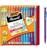 BIC Xtra Smooth Bright Edition Mechanical Pencils, 0.7 mm Medium Point, Bulk School Supplies for ...
