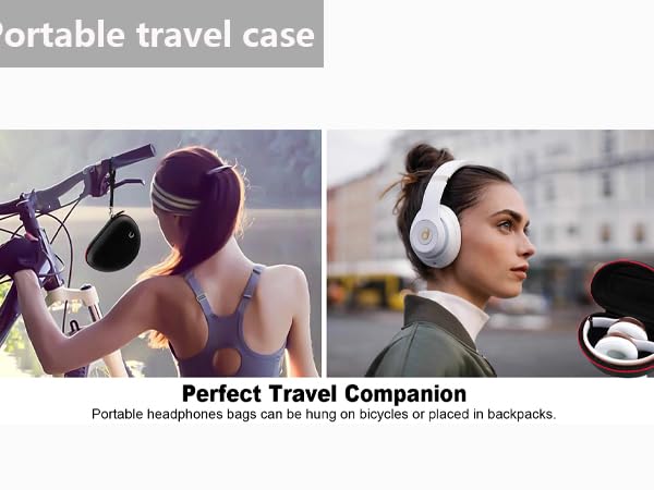 headphone travel case