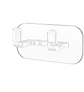 VIS'V Adhesive Razor Holder, Acrylic Shower Wall Razor Hooks for His and Hers, Waterproof, Clear,...
