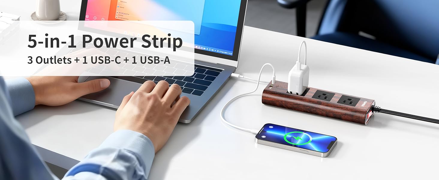 Power Strip with USB