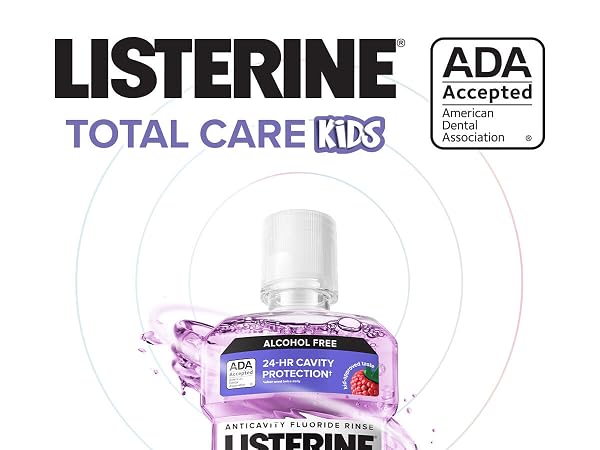 Listerine total care kids 2x stronger teeth for better cavity protection