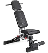 CAP Barbell Adjustable Training Utility Weight Bench | Multi-Position Incline Bench with 6 Backre...