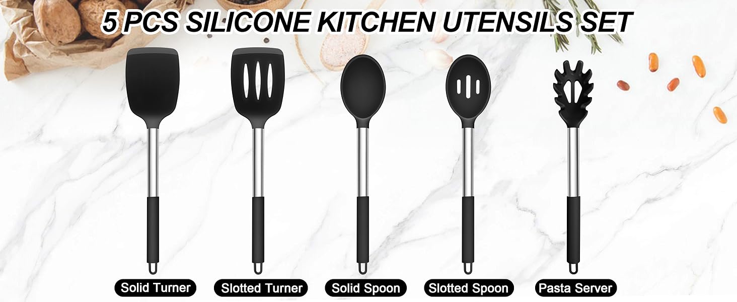 kitchen cooking utensil set