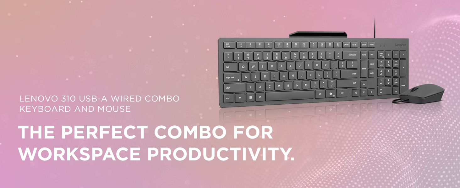 Lenovo 310 USB-A Wired Combo
