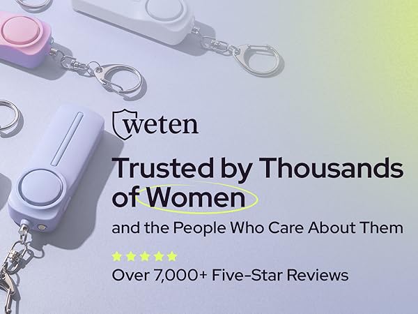 Weten alarms - trusted by thousands of women