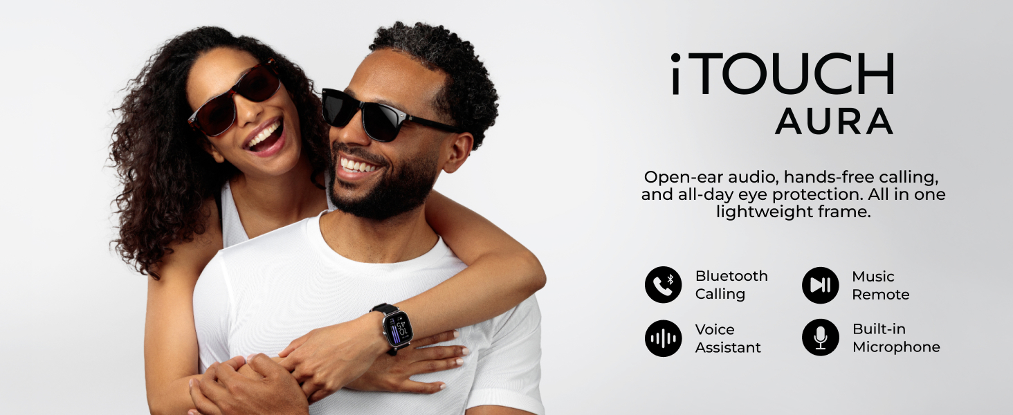 iTOUCH AURA Sunglasses Features