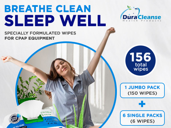 Duracleanse CPAP Wipes