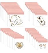 CXIIPOL 36 PCS Anti Tarnish Jewelry Bags, Mix Sizes EVA Small Jewelry Storage Bags, Jewelry Pouch...