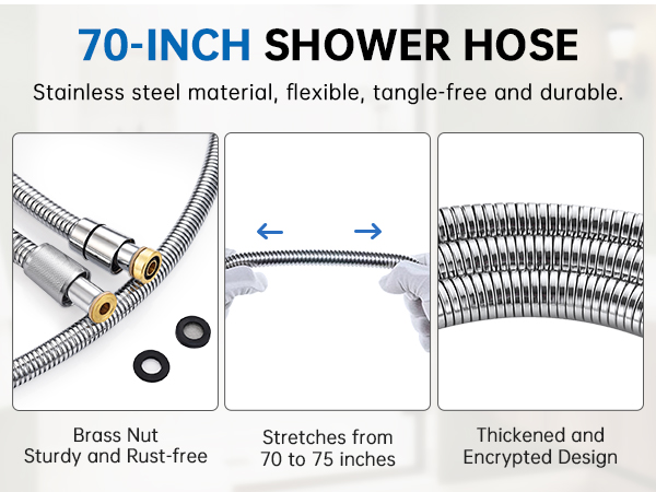 70-INCH SHOWER HEAD