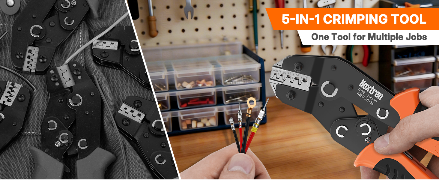 5-in-1 precision Crimping Tool