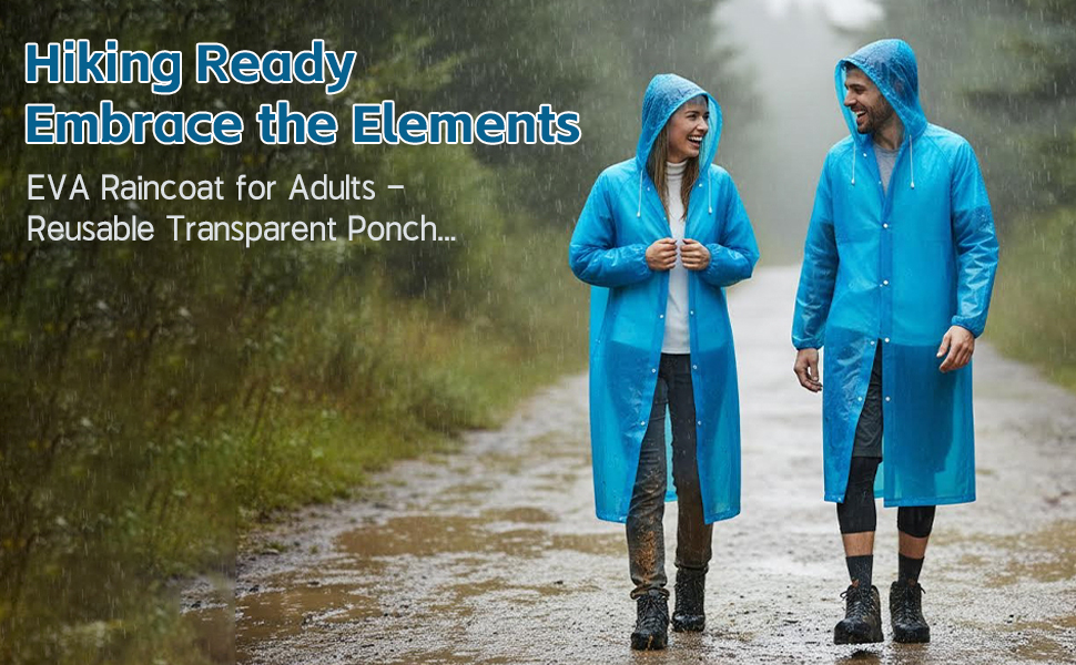 Reusable Transparent Poncho