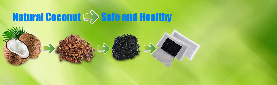 Activated Charcoal Odor Absorbing Filter Refill Deodorizer Compatible with iTouchless Trash Cans