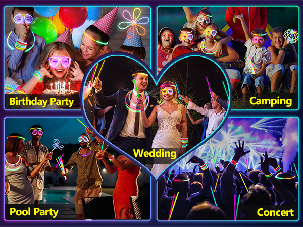 glow party favors for kids adults