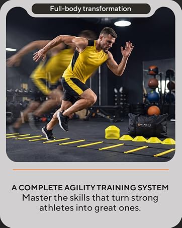 agility ladder to improve speed and balance