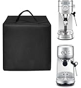 EiiJugaloo Latte Maker Cover Espresso Machine Lid Waterproof Anti-static Nylon Case for CASABREWS...