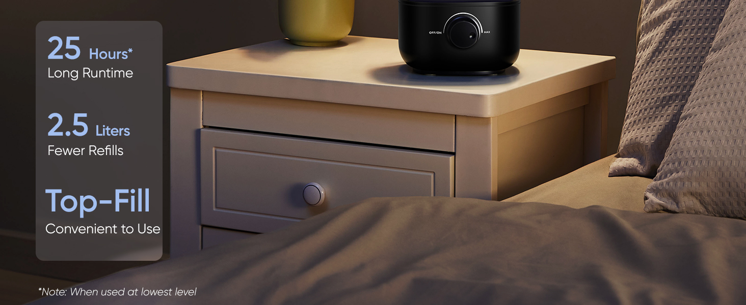 humidifier for bedroom