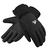 black ski gloves for kids