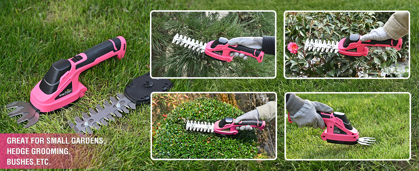 SnapFresh Cordless Grass Shear Bush Trimmer