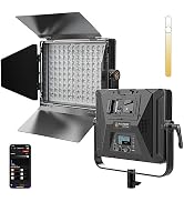 IFOOTAGE 80W LED Video Light, Bi-Color LED Panel Light, Bluetooth APP Control LED Lights for Vide...