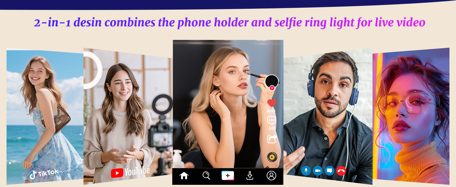 selfie ring light