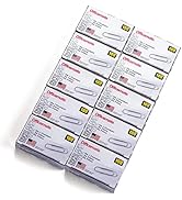 Officemate Premium #1 Paper Clips, 1,000 Paper Clips (10 Boxes of 100 Each) (99916) , Silver