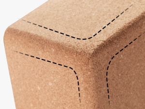 cork yoga block