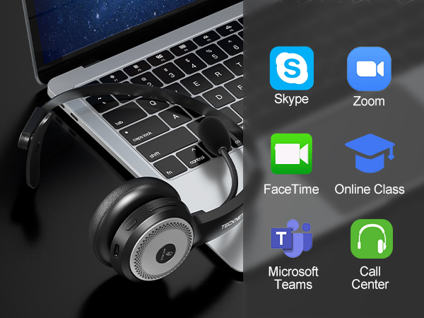 headset with microphone for pc