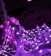 Purple Net Lights
