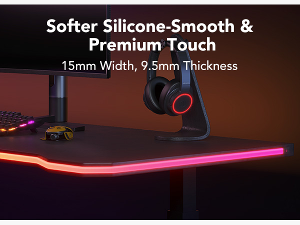 Govee led stirp lights for gaming desk