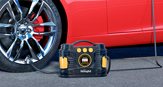 AC/DC tire inflator