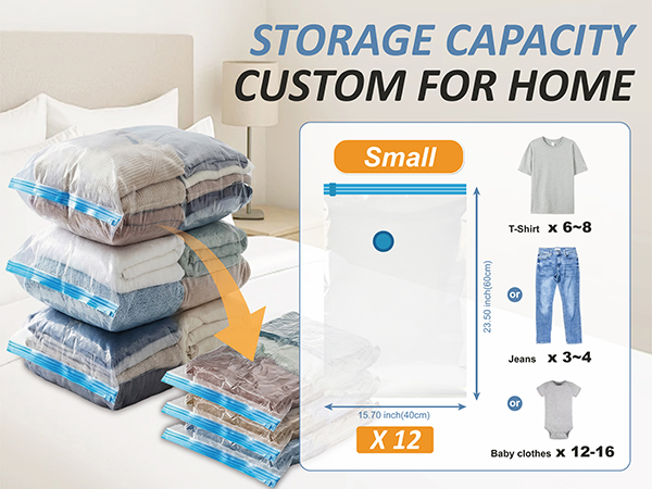 vacuum storage bags small size