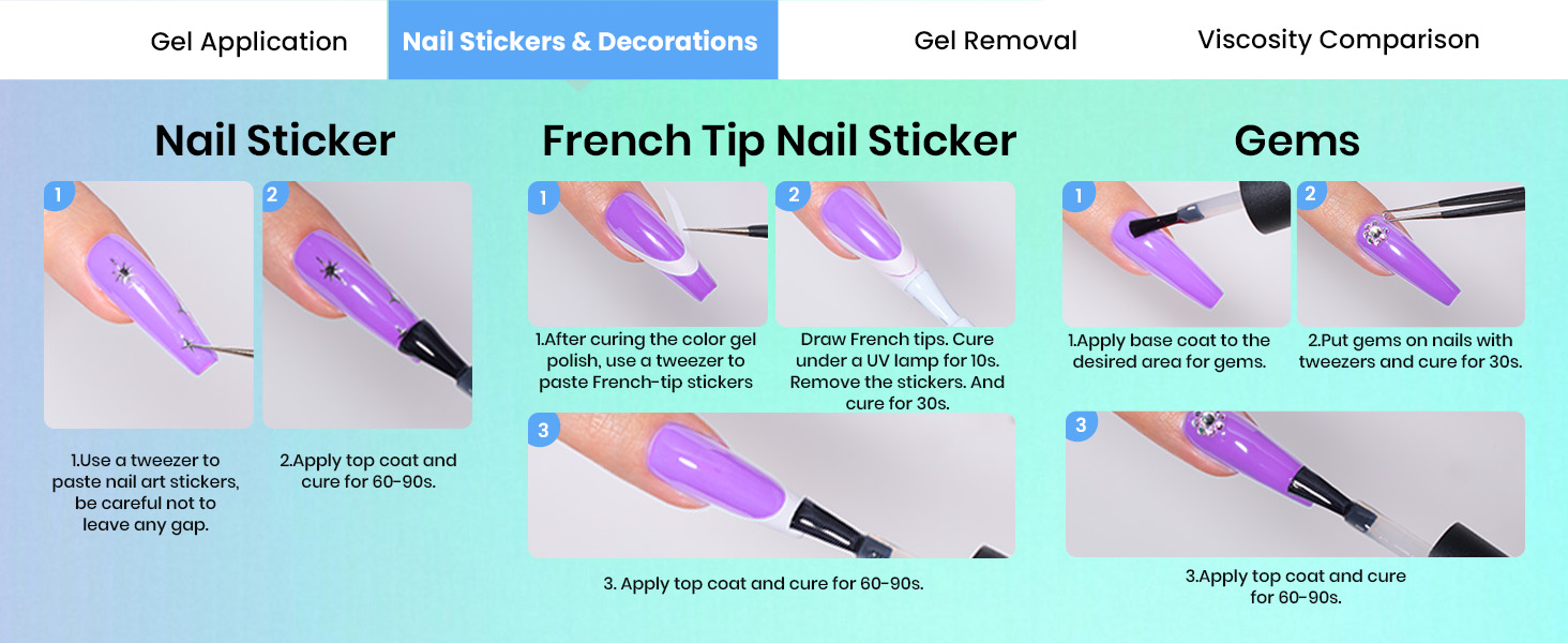 gel nail kit manicure kit gel nail polish kit