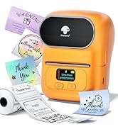 Phomemo M110 Label Maker Machine-Barcode Label Printer, Portable Sticker Maker for Price Tag, Log...