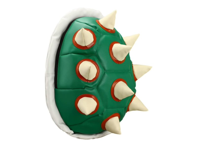 Super Mario Bros Bowser green turtle Shell Backpack