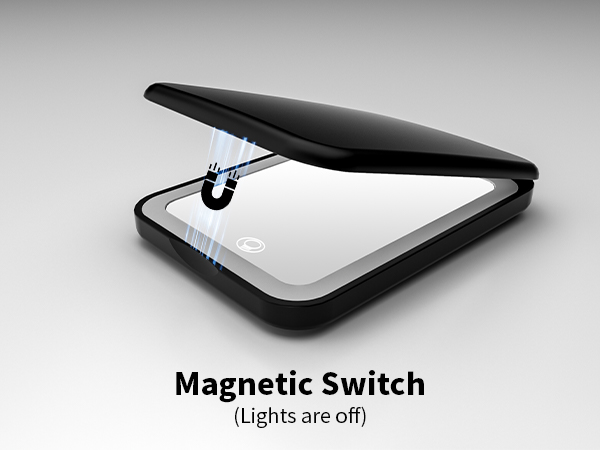 rechargeable pocket mirror